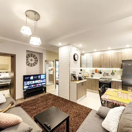 Daire Parkcosylux Two Bedrooms Free Parking *